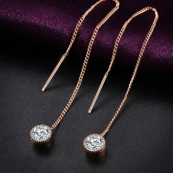 Crystal Water Drop Earrings