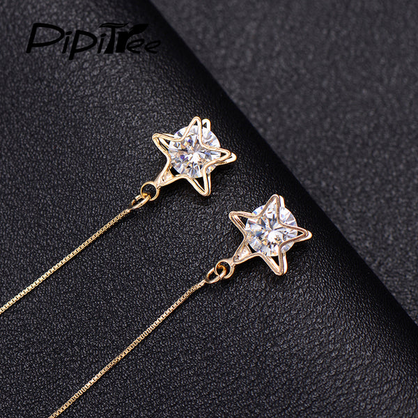 Shining Star Drop Earrings