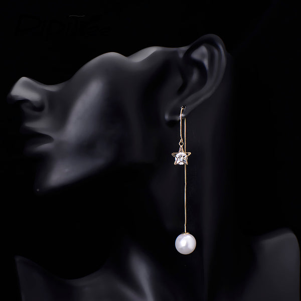 Shining Star Drop Earrings
