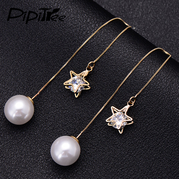 Shining Star Drop Earrings