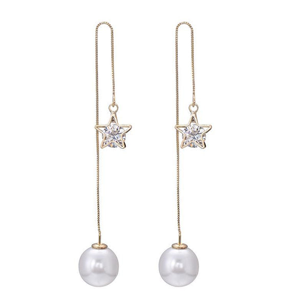 Shining Star Drop Earrings