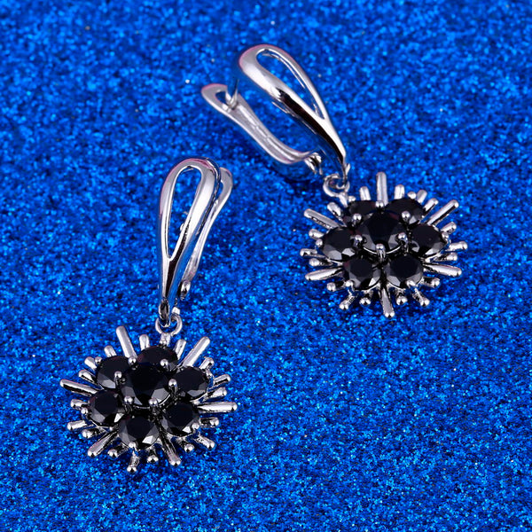 Cute Flower Dangle Earrings
