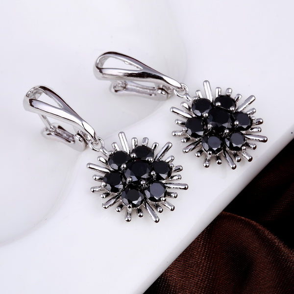 Cute Flower Dangle Earrings