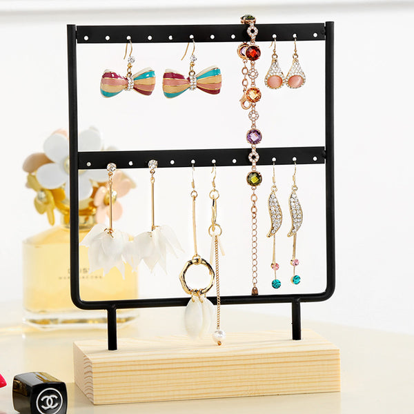 Rotating Earrings Holder