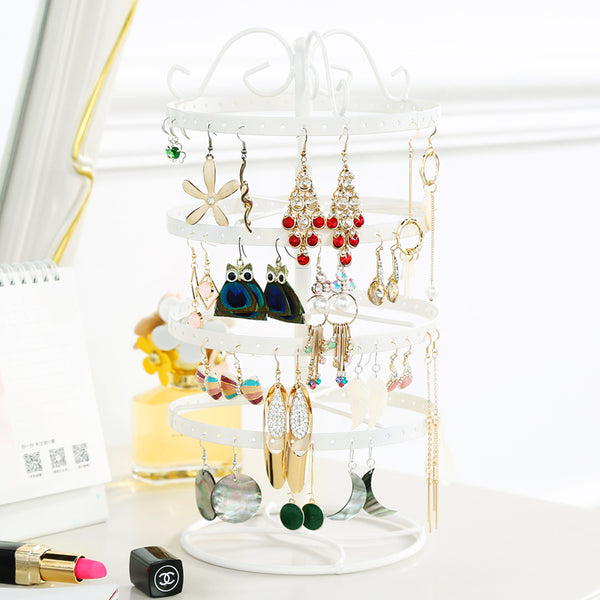 Rotating Earrings Holder