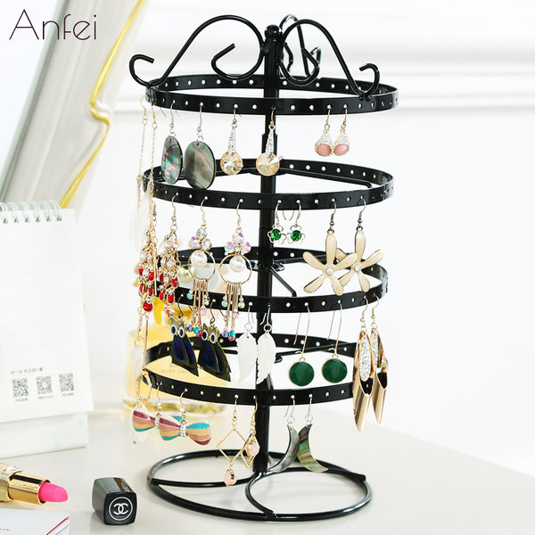 Rotating Earrings Holder