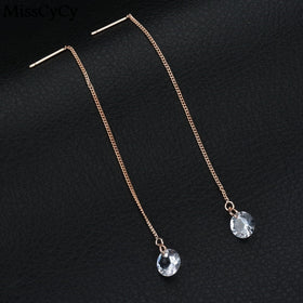 Fashion Crystal Drop Earrings