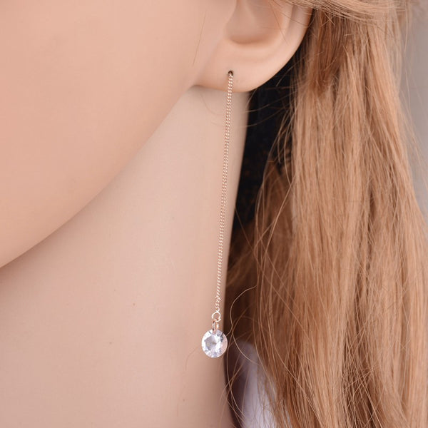 Fashion Crystal Drop Earrings