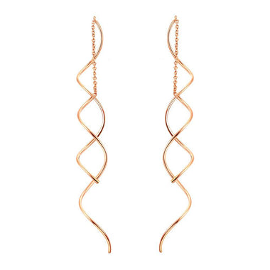 Spiral Drop Earrings
