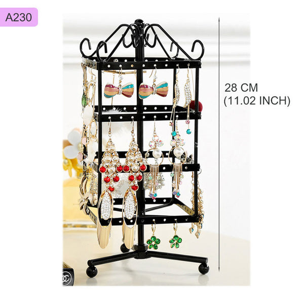 Rotating Earrings Holder