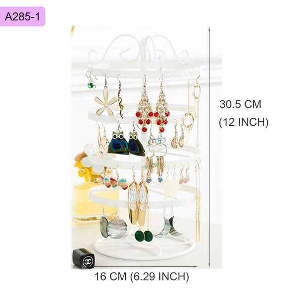 Rotating Earrings Holder