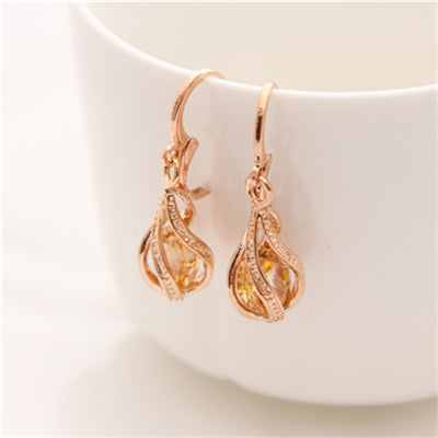 Classic Gold  Dangle Earrings