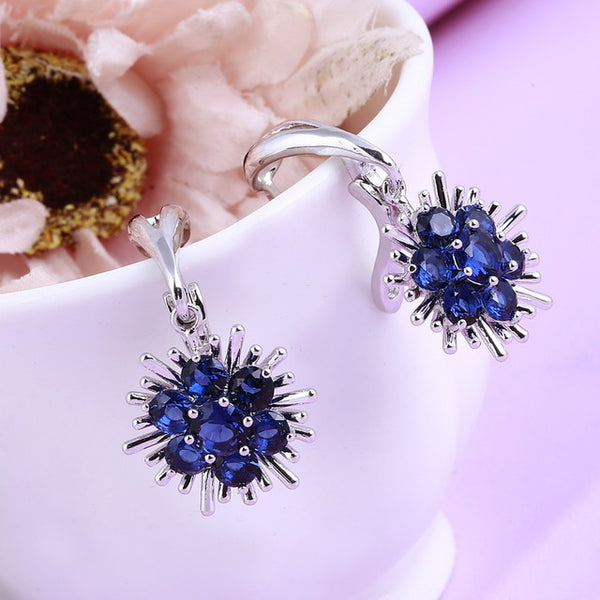 Cute Flower Dangle Earrings