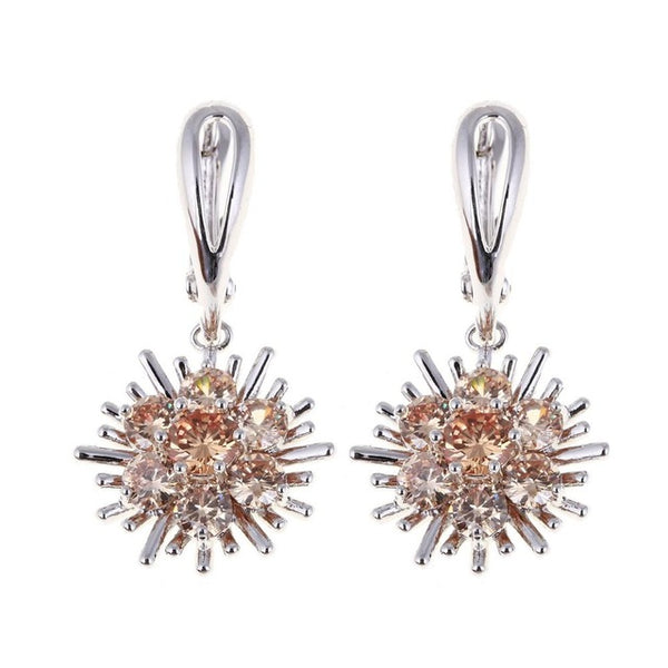 Cute Flower Dangle Earrings