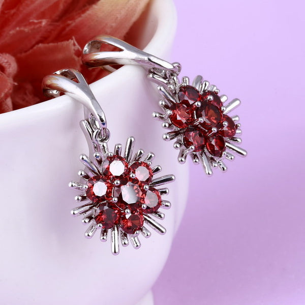 Cute Flower Dangle Earrings