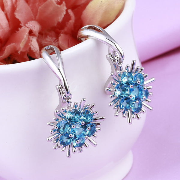 Cute Flower Dangle Earrings