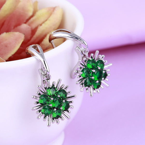 Cute Flower Dangle Earrings