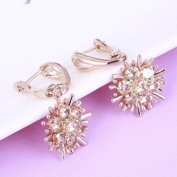 Cute Flower Dangle Earrings