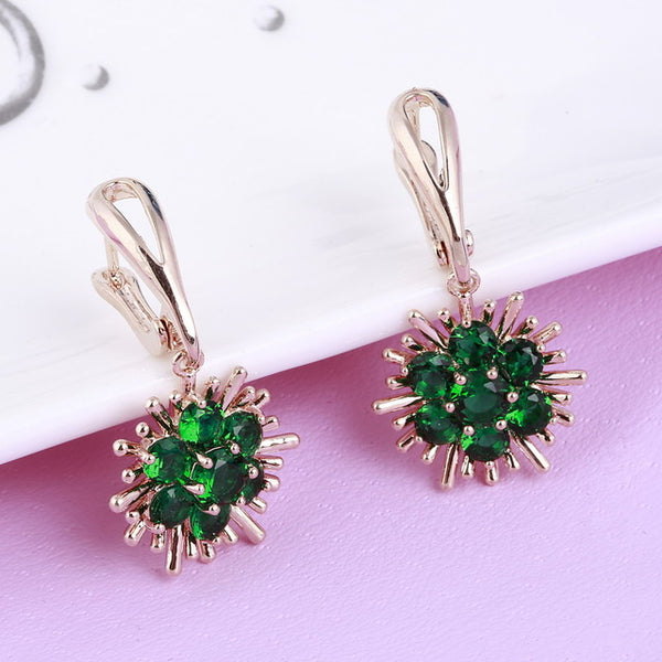 Cute Flower Dangle Earrings