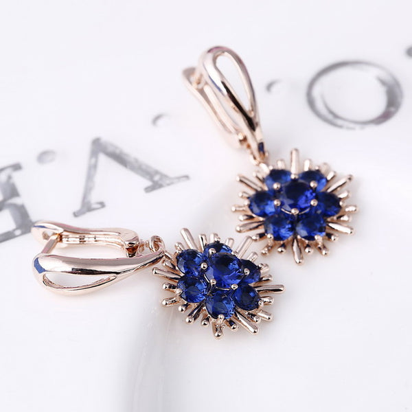 Cute Flower Dangle Earrings