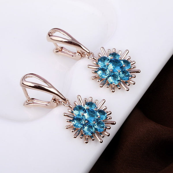 Cute Flower Dangle Earrings