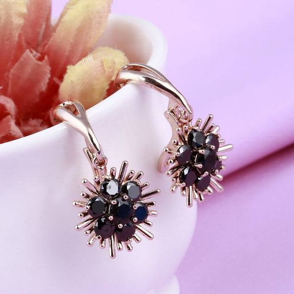 Cute Flower Dangle Earrings