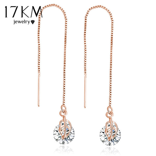 Crystal Water Drop Earrings