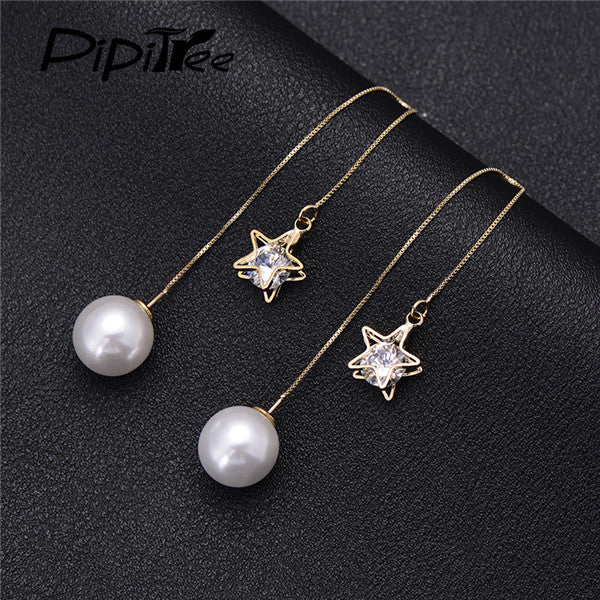 Shining Star Drop Earrings